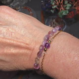 Bracelet Auralite 23 en pierre roulée