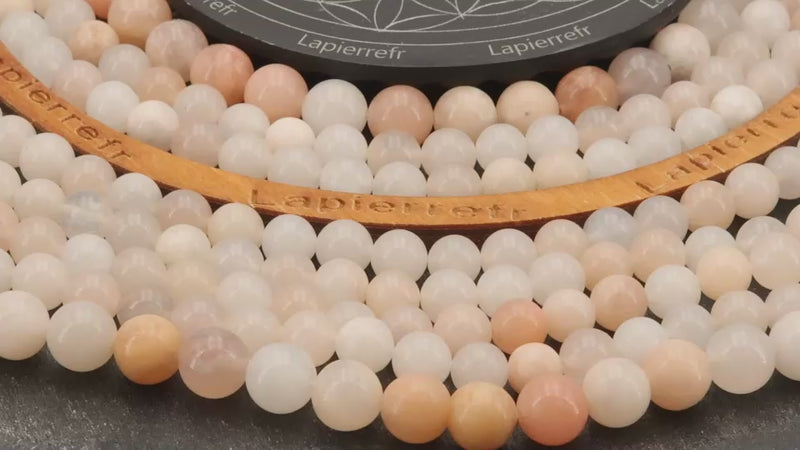 Perles Aventurine rose en pierre naturelle ronde 4mm,6mm, 8mm, 10mm - Qualité AAA pour la création de bijoux et lithothérapie