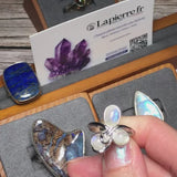 Bague en Pierre de Lune (Trio Opalin)