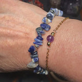 Bracelet pierre Sodalite