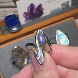 Bague Labradorite en Argent (Horizon)