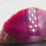 Agate rose | Pierre à poser polie 1 face | LaPierreFR, boutique de pierres-minéraux-cristaux en France