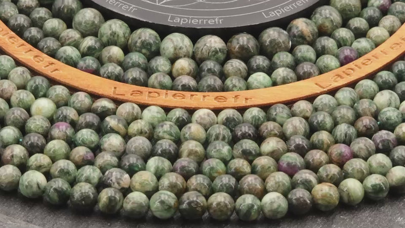 Perles Émeraude verte en pierre naturelle ronde 6mm/ 8mm/10mm de Qualité AA+, pour la création de bijoux et lithothérapie