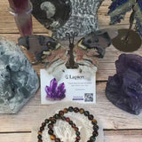 Bracelet “Triple Protection” en perles de pierre naturelle – Œil de Tigre, Œil de Faucon et Œil de Taureau