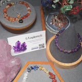 Bracelet 7 Chakras en pierre naturelle – perles pépites baroques