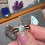 Bague Labradorite (Galaxie Scintillante)