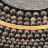 Perles Biotite en pierre naturelle - Qualité AA+