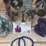 Bracelet Lapis Lazuli “Sagesse et Intuition” en perles de pierre bleue sur mesure