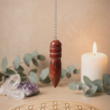 Pendule Égyptien (Jaspe Rouge)