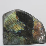Labradorite 2,4Kg de Madagascar | Bloc de pierre naturelle à poser de forme libre toute polie | Minéraux | Lithothérapie