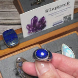 Chevalière Lapis-lazuli Émail Bohème (Héritage Bohème)