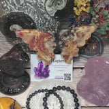 Bracelet Iolite “Intuition et Clarté” en perles de pierre violette sur mesure
