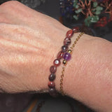 Bracelet Œil de taureau en pierre roulée