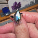 Bague Labradorite en Argent (Luminelle)