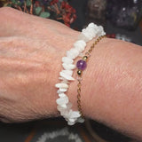 Bracelet en Pierre de Lune