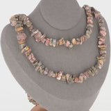 Original Collier Jaspe Léopard (Instinct Sauvage) avec pierres baroques, création La Pierre Fr.