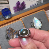 Bague Labradorite (Blason Artisanal)