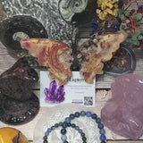 Bracelet Dumortierite “Soutien et Harmonie” en perles de pierre naturelle ronde sur mesure