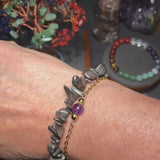 Bracelet pierre Hématite
