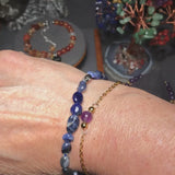 Bracelet Sodalite en pierre roulée