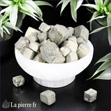 Pyrite en cube - Pierre pour Lithothérapie et Reiki
