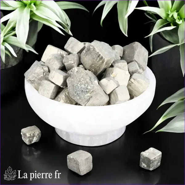 Pyrite en cube - Pierre pour Lithothérapie et Reiki