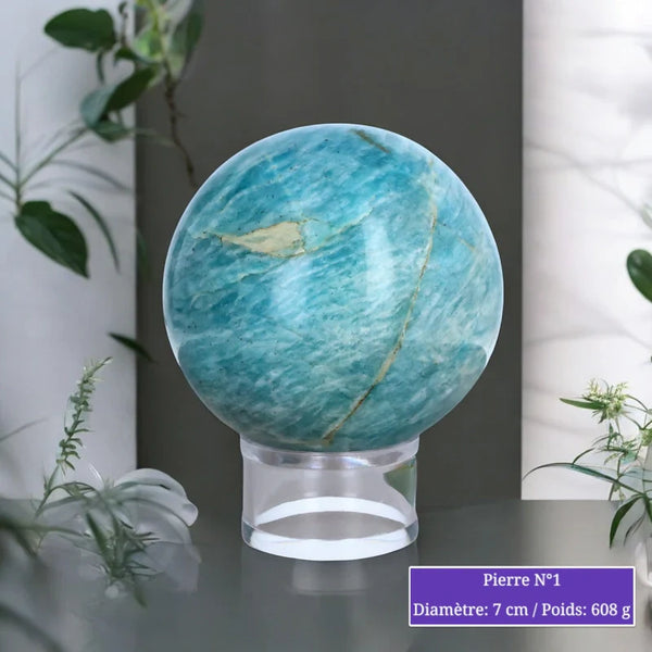 Sphère en Amazonite minéraux