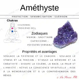 Vertus de l'améthyste
