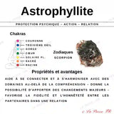 Perles Astrophyllite en pierre naturelle - Qualité AA+