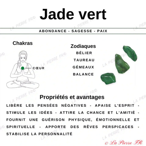 vertus du jade vert