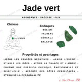 Bague Jade Vert Ovale en Argent Rhodié Moderne (Athena) bague et pierre