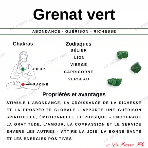 vertus grenat vert