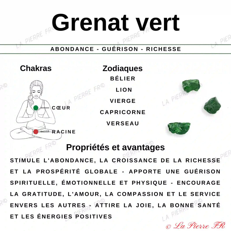vertus grenat vert