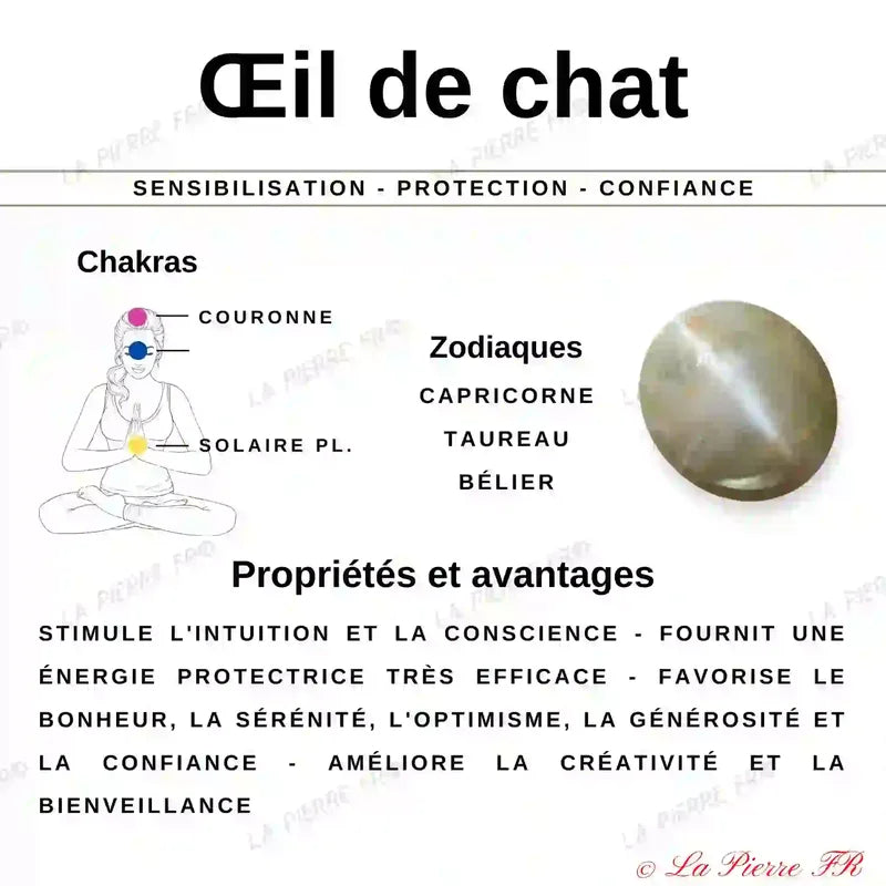 vertus Œil de Chat blanc
