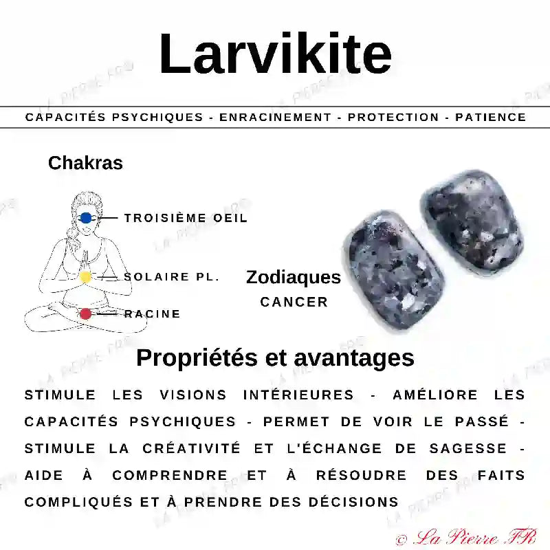 vertus de la pierre larvikite