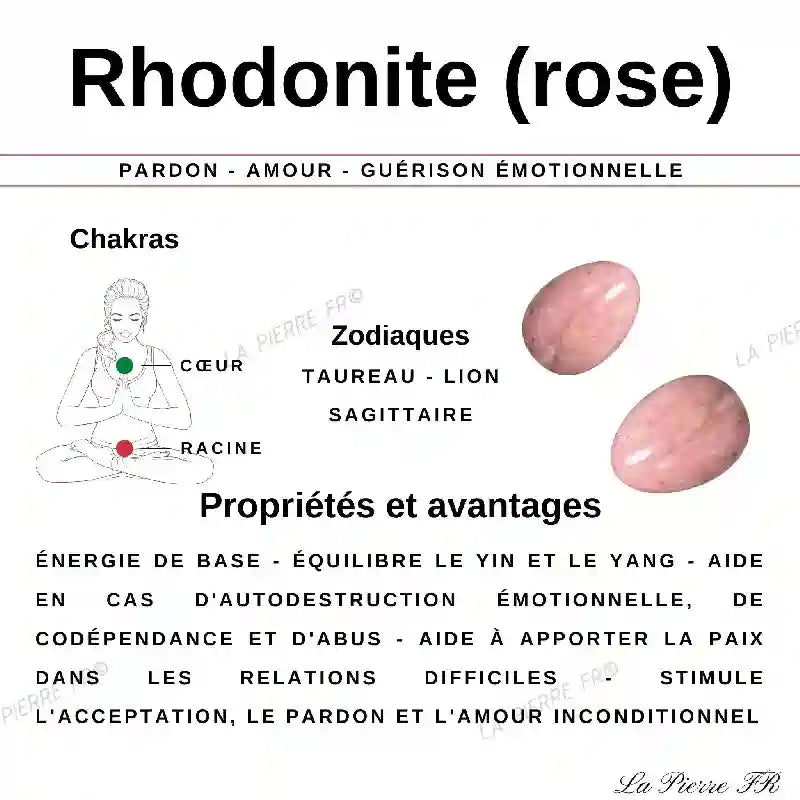 vertus Rhodonite Rose 